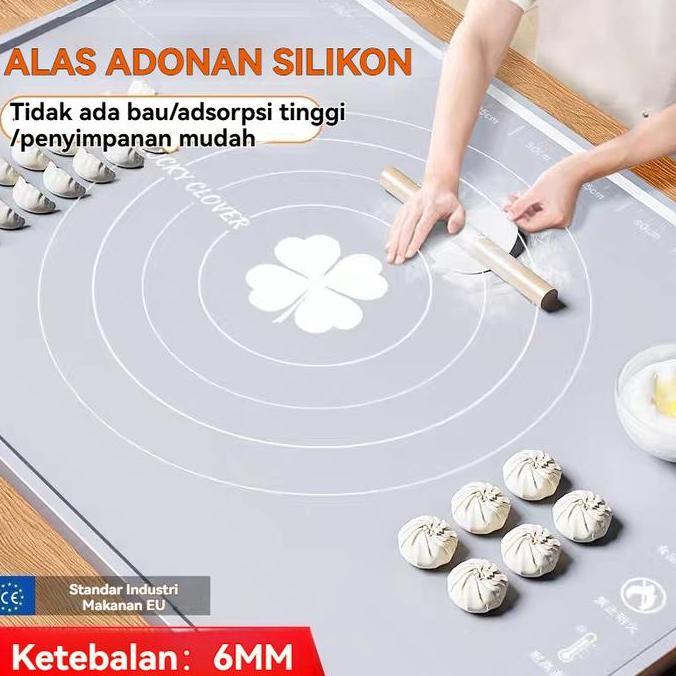 alas adonan kue silikon/alas buat kue silikon besar/alas adonan/alas adonan silikon/alas bikin kue s