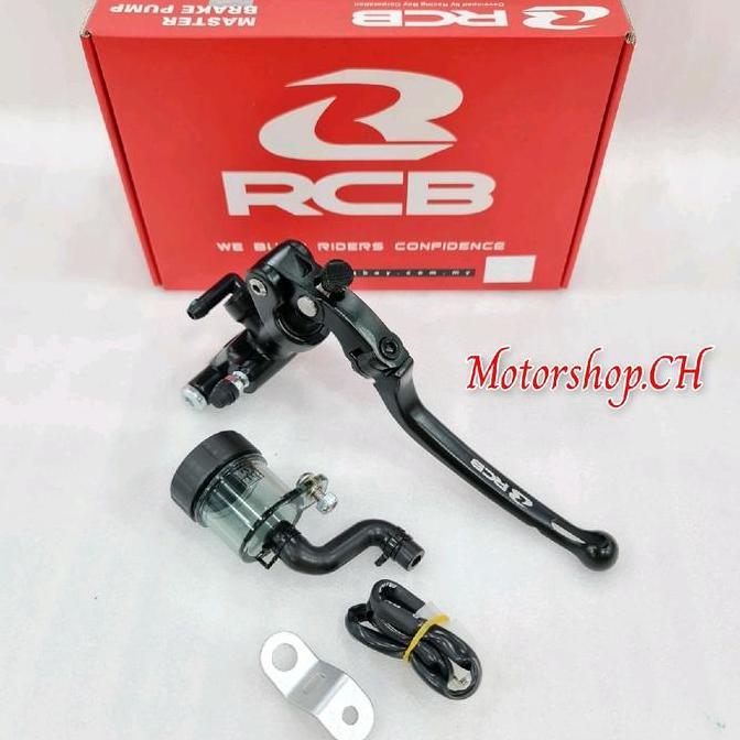 ( Ready Biru ) Master Rem Rcb S1 Kanan Kiri Kopling/Rem 14M Cnc Forged Radial Vario Beat Scoopy Geni