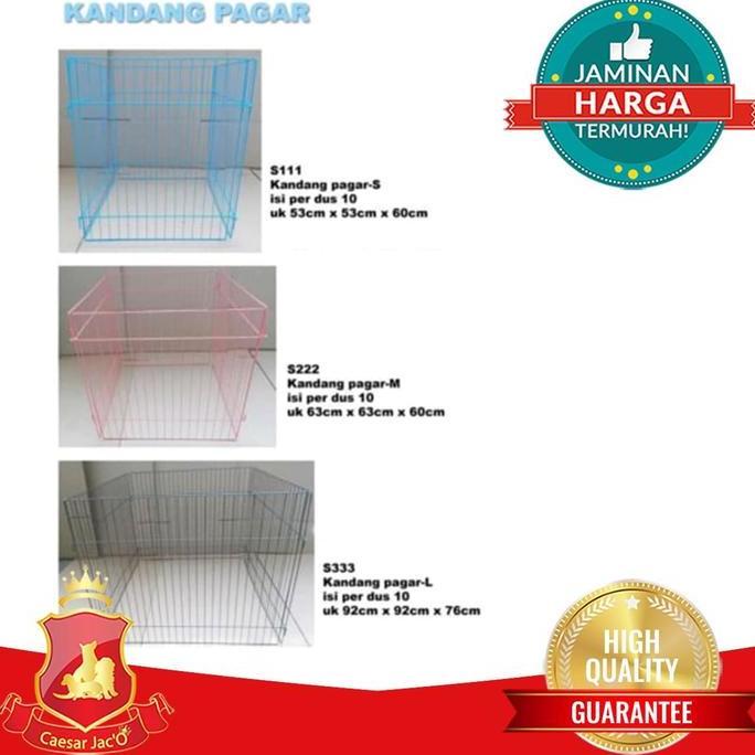 Kandang Pagar Besi Anjing Kucing Kelinci Ayam Hewan