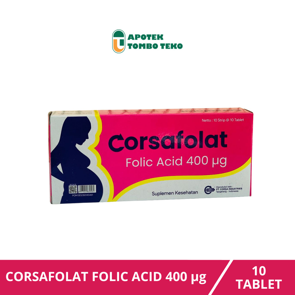 CORSAFOLAT ASAM FOLAT 400