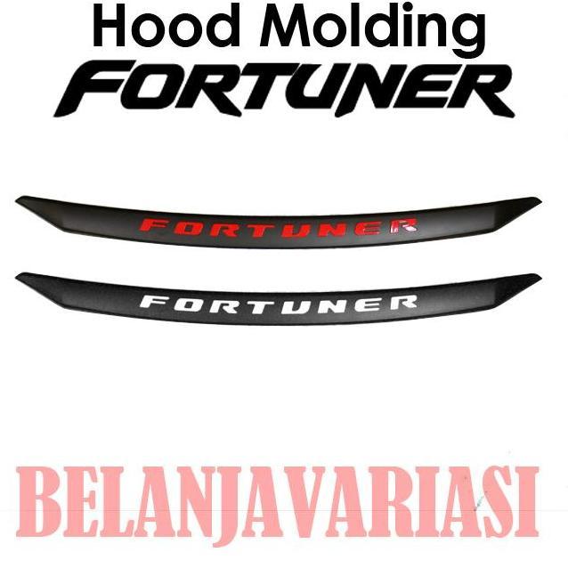 Lis Kap Mesin Fortuner 2016- Hitam
