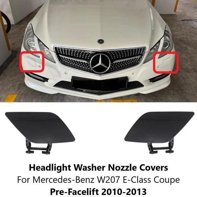 Nozzle Washer Cover Tutup Lampu Bumper Mercedes W207 E250 Coupe