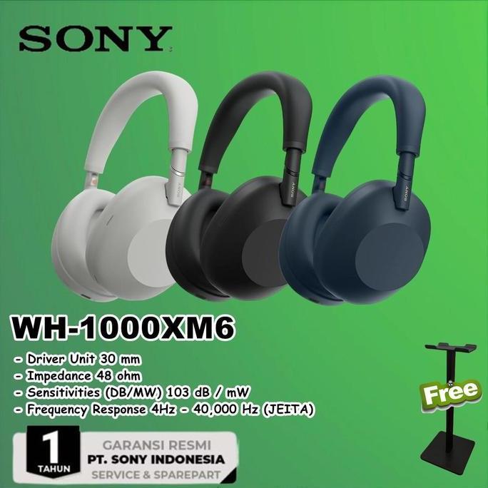 Sony WH-1000XM6 Wireless Headphones WH 1000XM6 WH1000XM6 WH1000 XM6