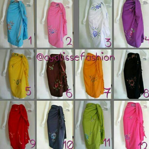 [ anomancollection ] Kain Pantai Bali tebal Rumbai