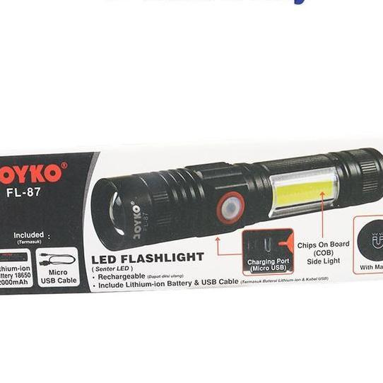Senter / Led Flashlht Joyko Fl-87