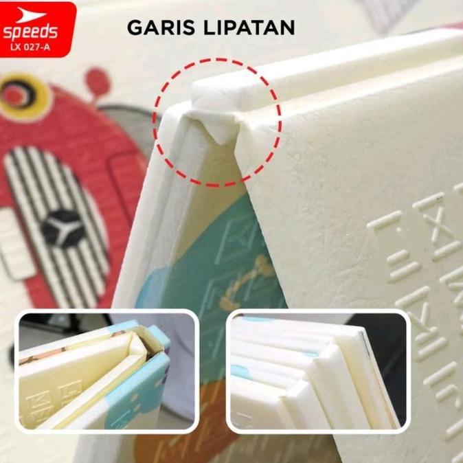 Playmat SPEEDS Bayi Lipat Tebal Karpet Baby Matras Bayi Playmate