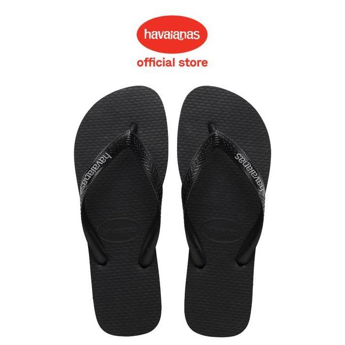 Havaianas 0090 Top Rubber Black - Sandal Pria