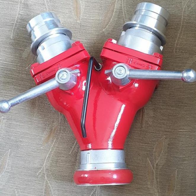 Y Connection 2,5"X2,5"X2,5" Import China / Cabang Selang Pemadam