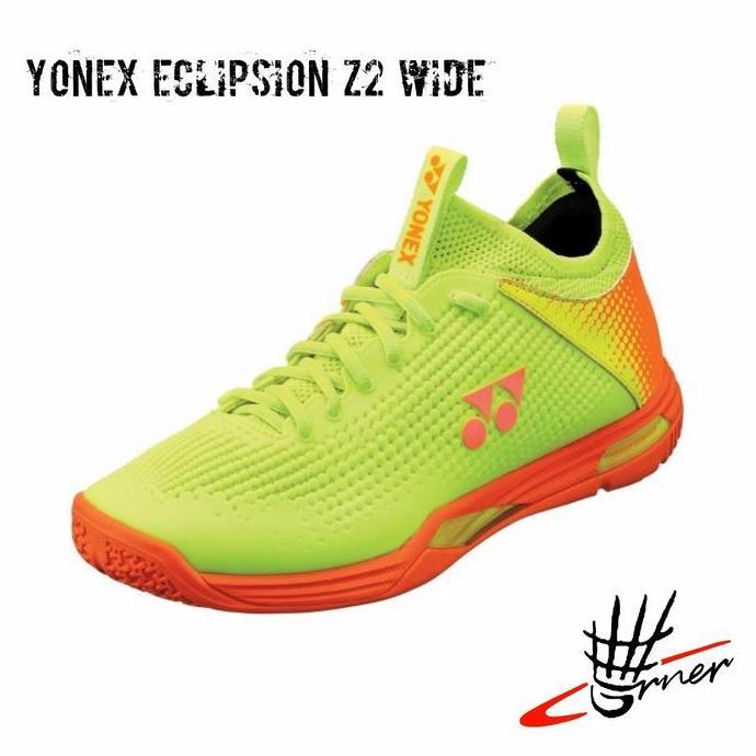 Sepatu Badminton Yonex SHB Eclipsion Z2 Z 2 Wide Acid Yellow Original