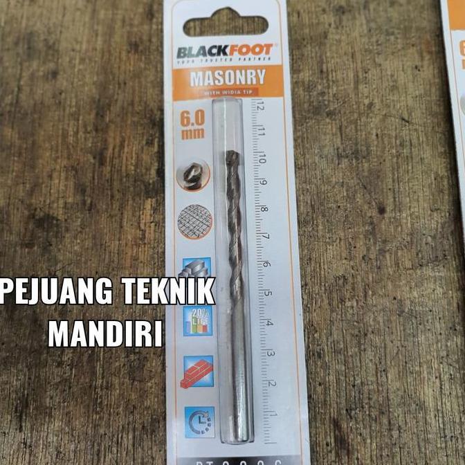 BEAM MATABOR BETON 6MM BLACKFOOT / MATA BOR TEMBOK BETON 6 MM BLACKFOOT