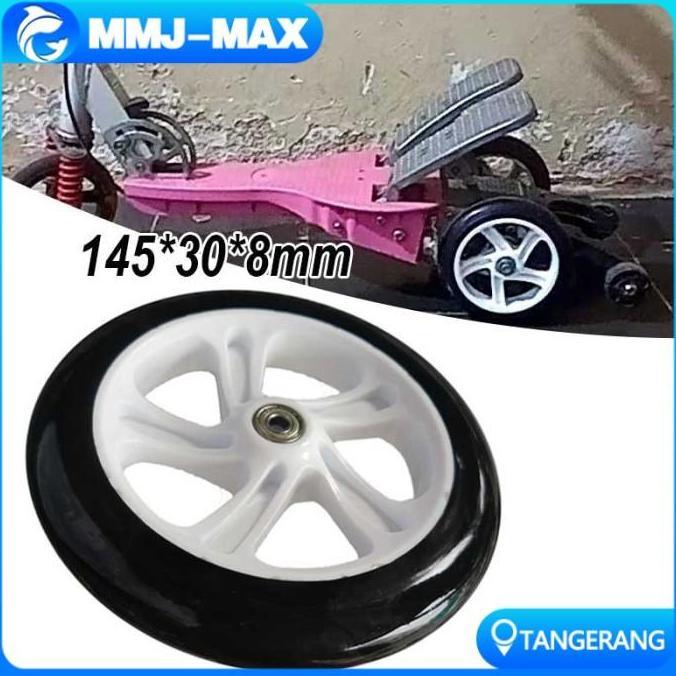 GALGALI Roda Ban Belakang Sekuter Otopet Injak Roda Belakang Skuter Sekuter Universal Ban