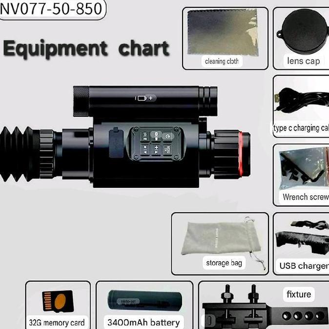 WRIGHTS Telescope night vision NVH plus vision NVO77-850 35mm / 50mm