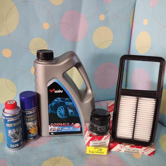 NARA Paket service oli win Formula Car 10W-30 Agya Ayla 1200cc (5)