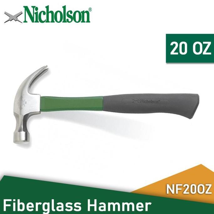 RALPH Palu Kambing Gagang Fiber 20 OZ Fiberglass Hammer NF20OZ NICHOLSON