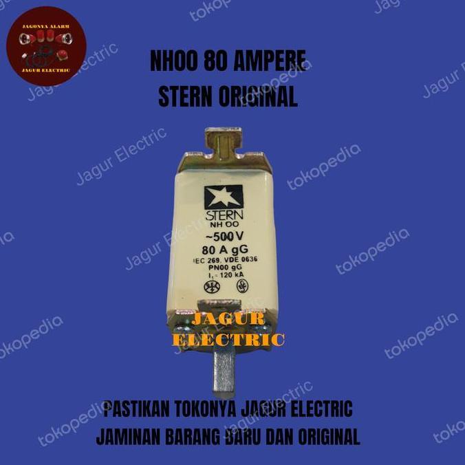 Promo NH00 80A 500V Fuse Stern NH Fuse Diskon