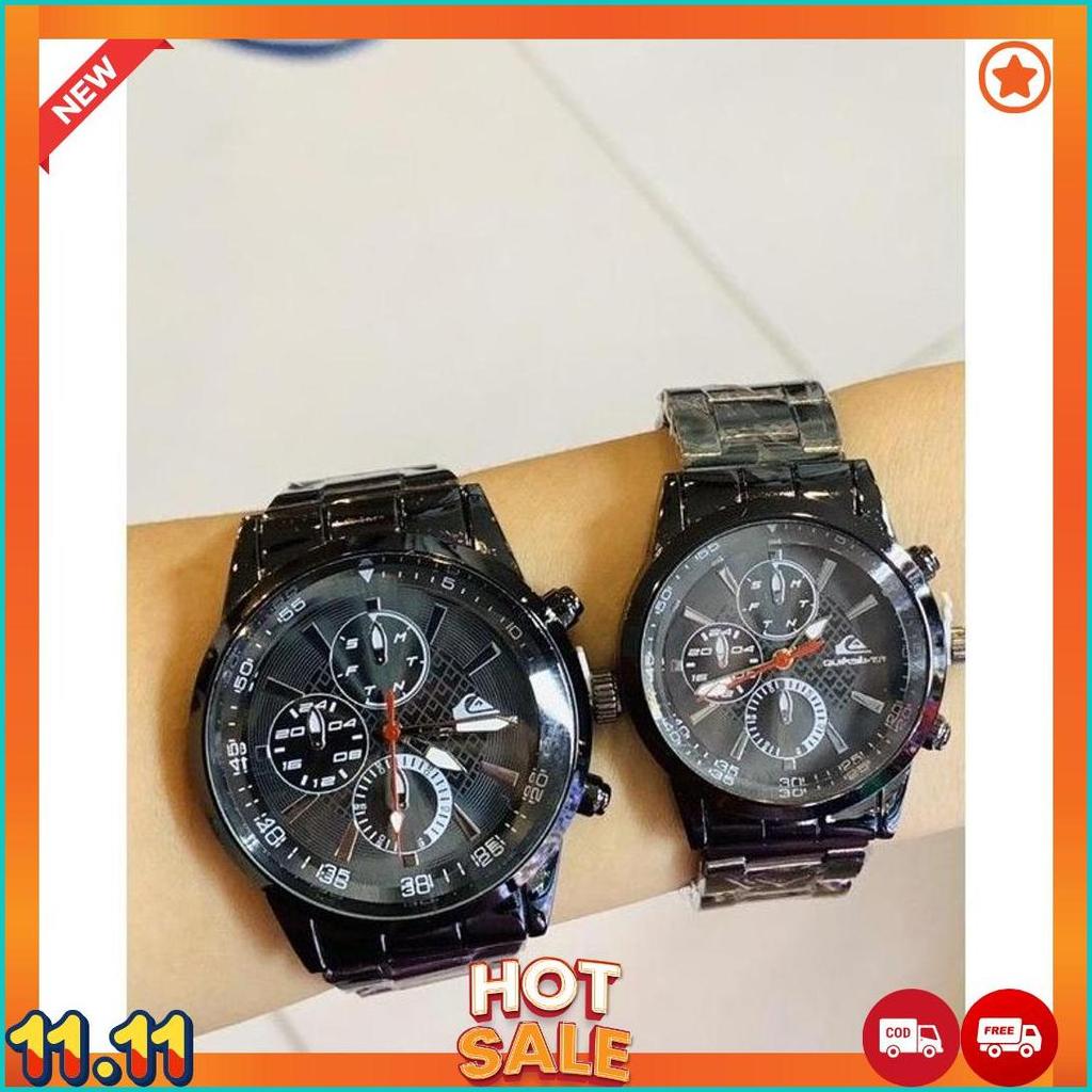 JAM TANGAN PASANGAN QUIKSILVER CHRONO OFF (HRG SUDAH COUPLE) COD