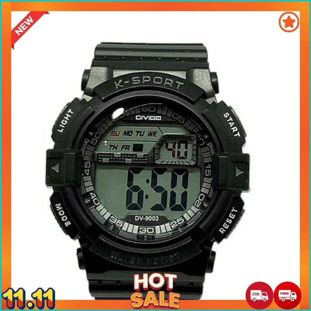 JAM TANGAN PRIA LASIKA K-SPORT DV-9003 WATER RESIST COD