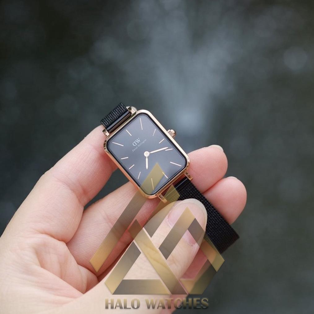 (ORIGINAL 100%) Jam Tangan Wanita Daniel Wellington Original Quadro Pressed Analog Jam Tangan Keren 