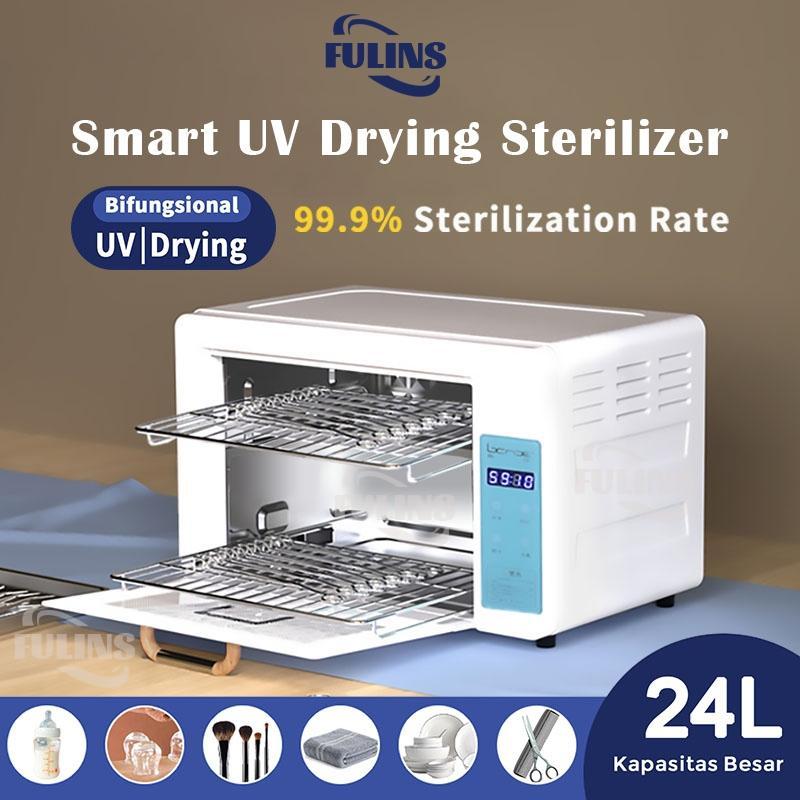 Uv+Pemanasuv Heating Sterilizer Box Uv+Drying Disinfection Cabinet Uv Pengeringan Udara Panas Kill B