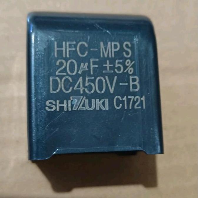 kapasitor dc 20uf 450v original PROMO