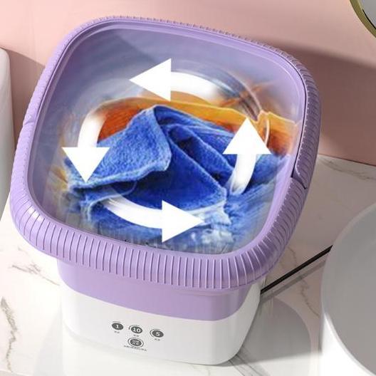 H5949 Mesin Cuci Lipat Portable Dengan Pengering Kapasitas 2.5Kg Listrik DISKON