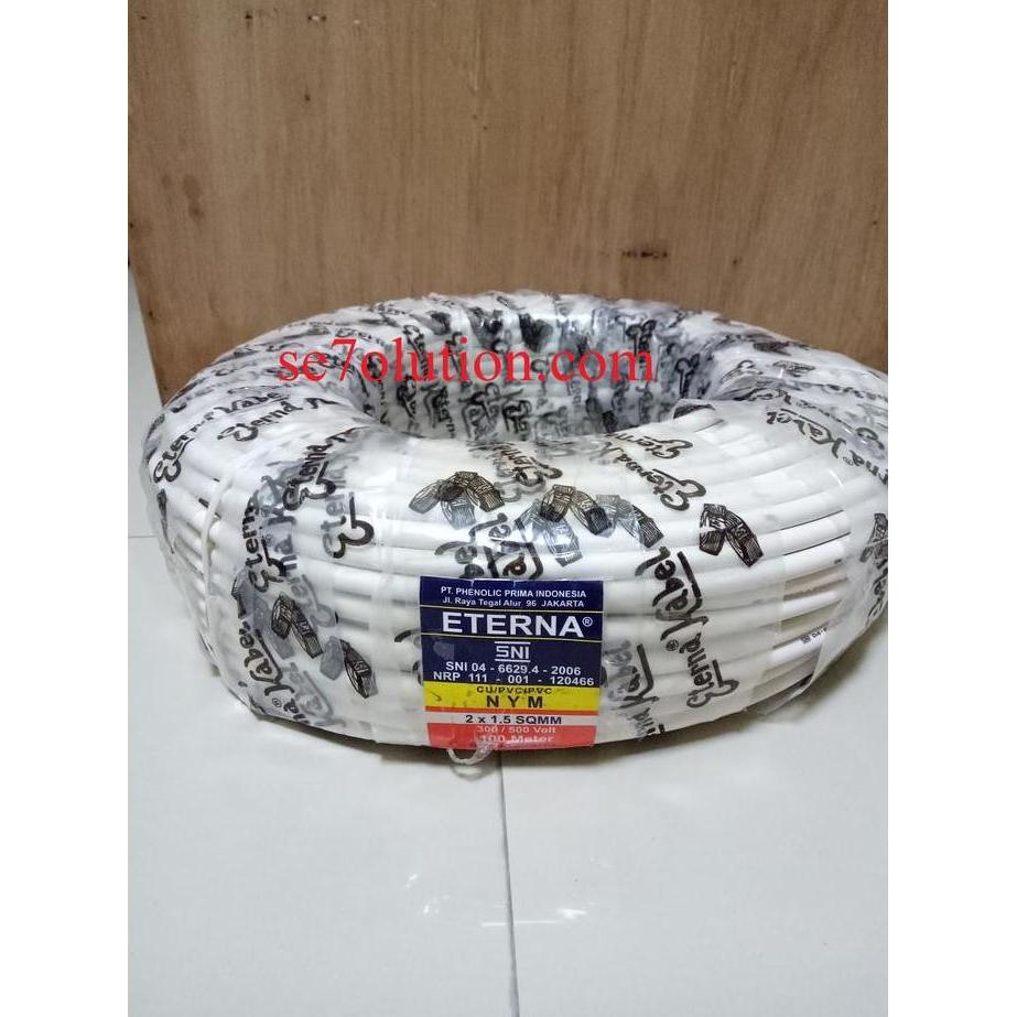 Promo Eterna Kabel NYM 2x1.5 100M Diskon