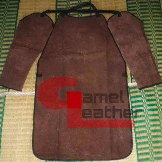 New- apron las welding celemek / apron las kulit / apron las set