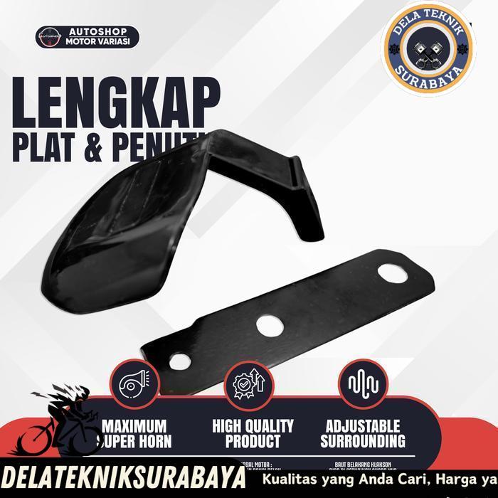 KLAKSON KEONG SINGLE MODEL DENSO + RELAY | KLAKSON MOTOR 12V 510HZ 110DB SUARA KERAS NYARING UNIVERS