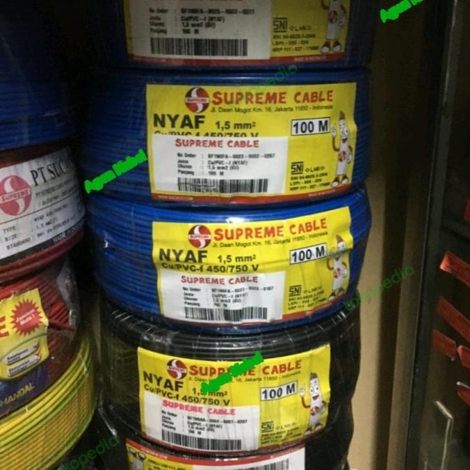 Promo NYAF 1x1.5 mm SUPREME | NYAF 1.5 mm | NYAF 1 x 1.5 mm SUPREME Diskon