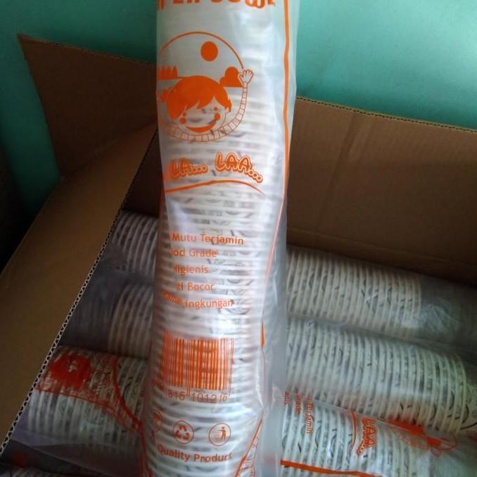 New- Paper Bowl Motif merk Walalaa UK.360ml