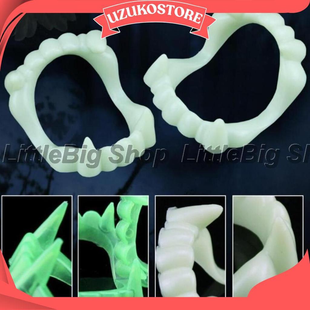 Ready Gigi Drakula  Palsu Glow In The Dark Elastis L Promo