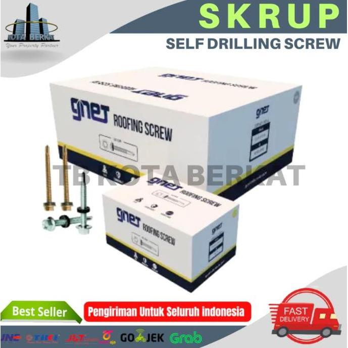 SEKRUP BAJA RINGAN / SKRUP TRUSS / SELF DRILLING SCREW GNET