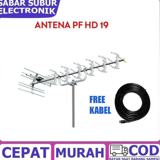 Pf Hd-U25 Antena Luar Digital Free Kabel