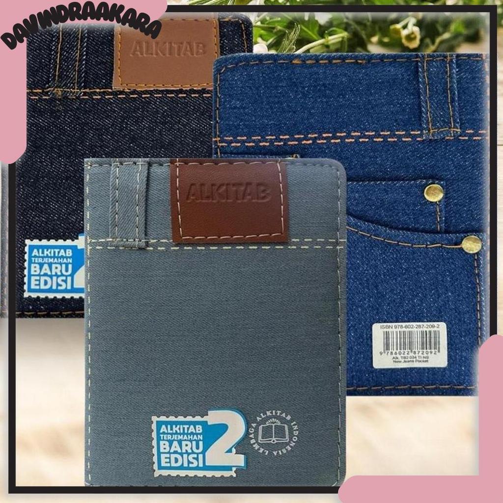 Grosir Alkitab Kristen Kecil Sampul Tb2 034 Jeans Pocket Terjemahan Baru 2 Lai Anak Mini Lai