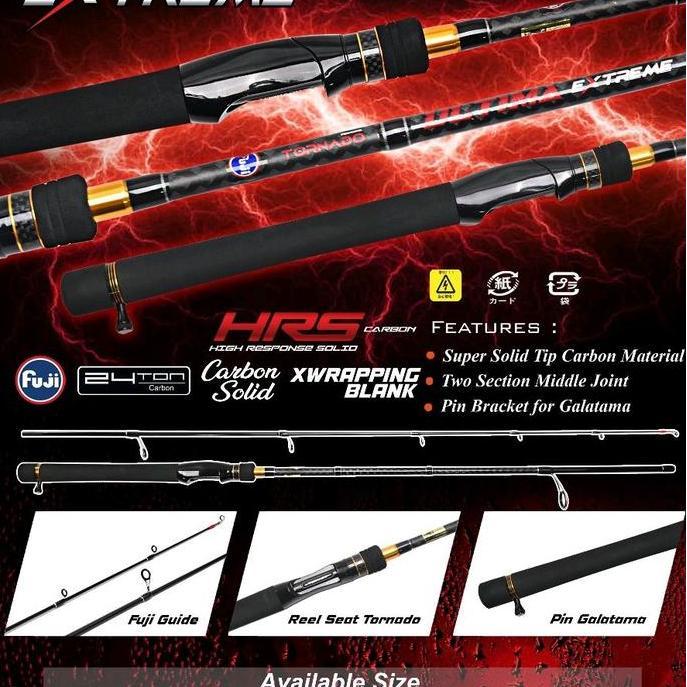 joran tornado twist ultima extreme 165 180 joran carbon kuat
