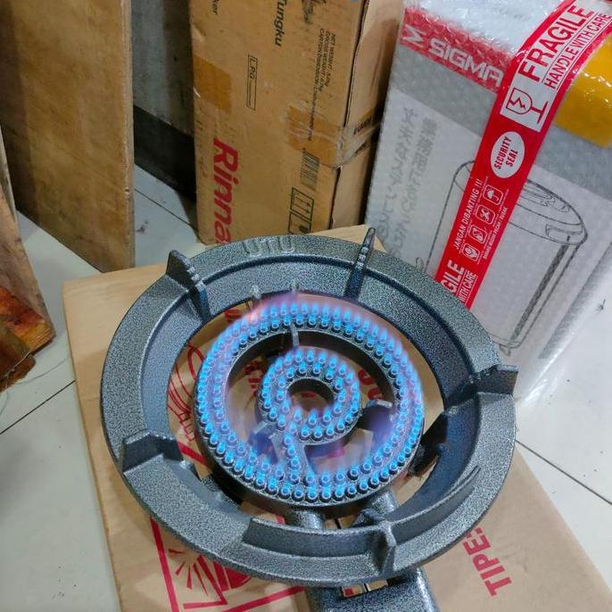 kompor gas 1 tungku 1 set lengkap/kompor gas besar api seribu