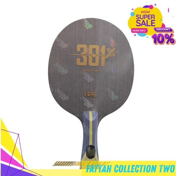 KAYU BAT PINGPONG TENIS MEJA DHS 301X ALC BY FATTASH COLLECTION TWO
