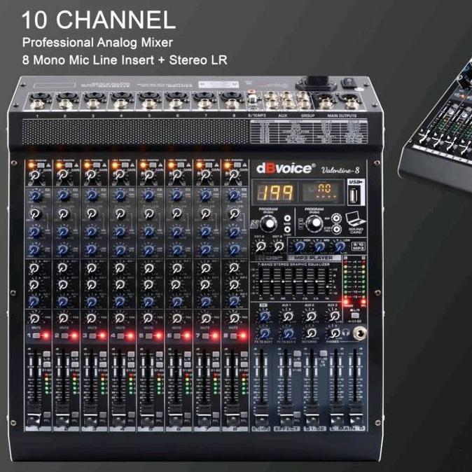 MIXER DBVOICE VALENTINE 8 VALENTINE8 ORIGINAL