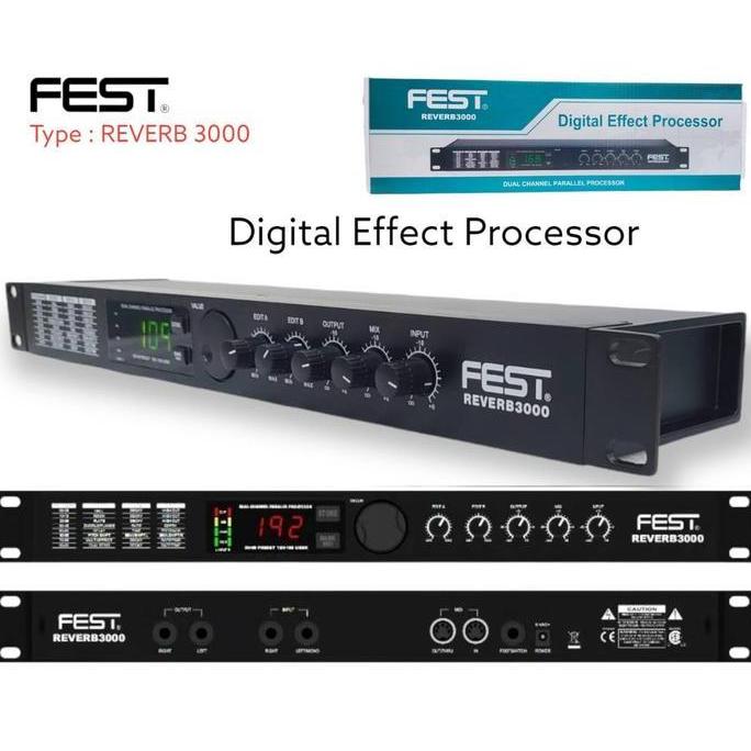 efek vocal fest reverb 3000 reverb3000 original