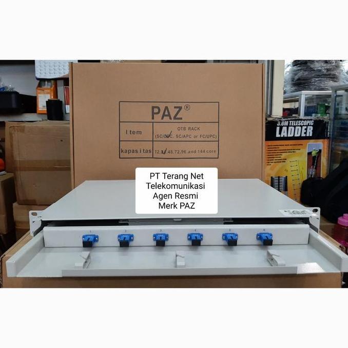 PAZ ODF OTB RACK 6 CORE SC UPC FIBER OPTIK PAS