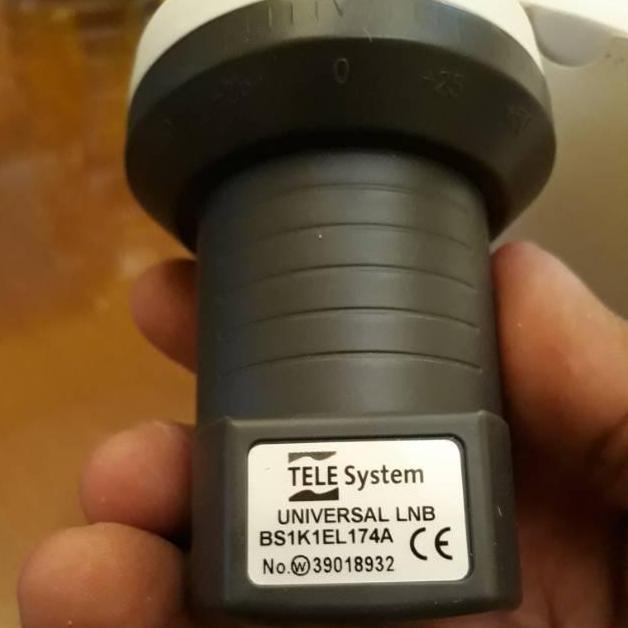New- LNB KU BAND UNIVERSAL TELESYSTEM