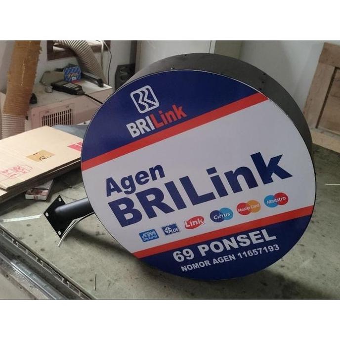 New- Neon Box Agen BRI BNI MANDIRI Dan Bank Lain