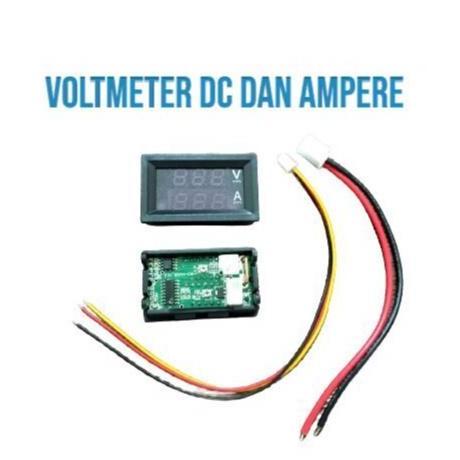 New- VOLTMETER DIGITAL VOLT DC DAN AMPERE