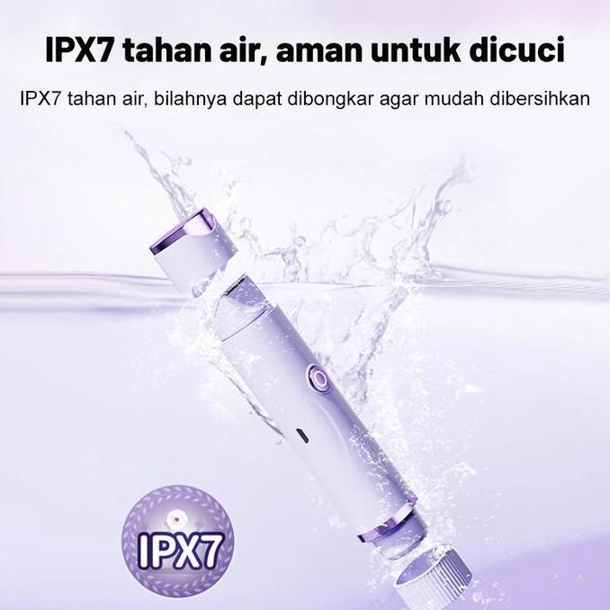 Vivid&Vogue 2In1 Electric Hair Shaver Alat Cukur Wanita Serbaguna Untuk Wajah & Tubuh | Epilator Pen