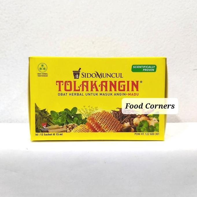 Tolak Angin Cair isi 12 / Tolak Angin Cair Sidomuncul JAMIN ORI