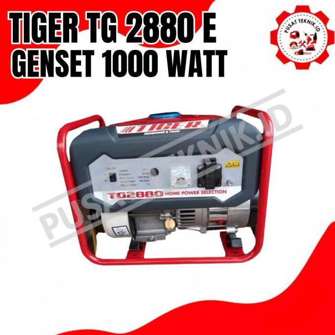 Terlaris Genset Tiger Tg 2880 1000W/Genset Rumah Tiger  Tg 2880
