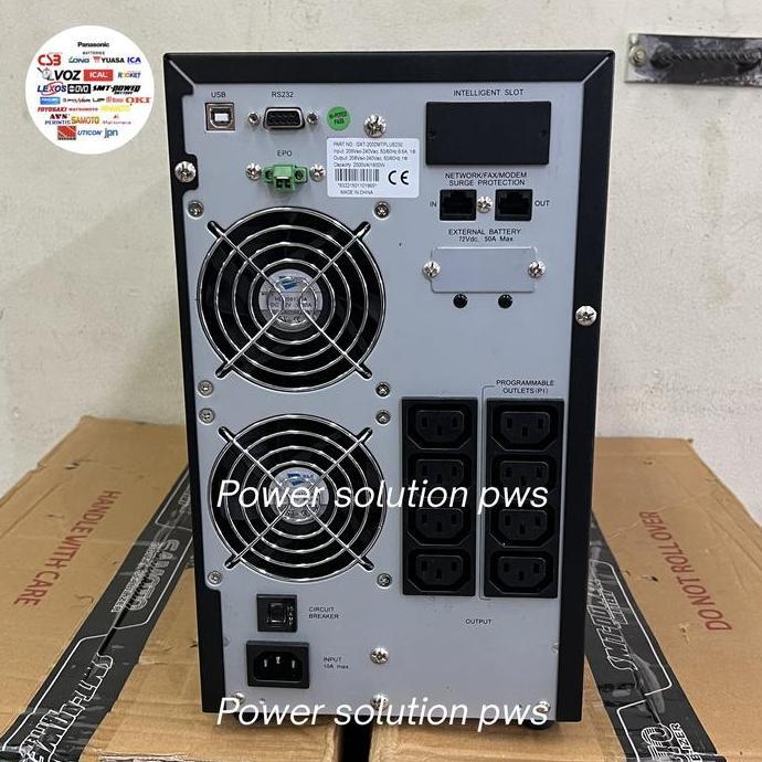 UPS EMERSON LIEBERT GXTMT+ GXT-2000MTPLUS230 GXT 2000 MT PLUS 230 ONLINE UPS 2000VA / 1600Watt Pure 