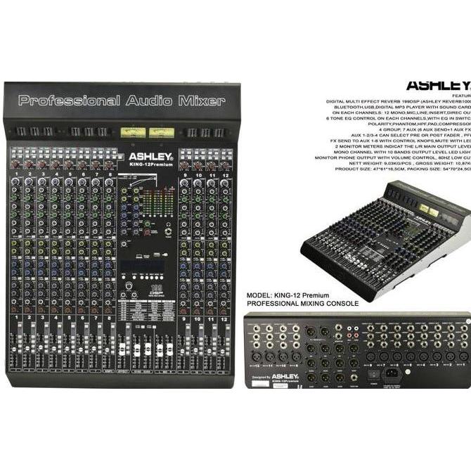 MIXER ASHLEY KING 12 PREMIUM KING12 PREMIUM KING12PREMIUM ORINAL