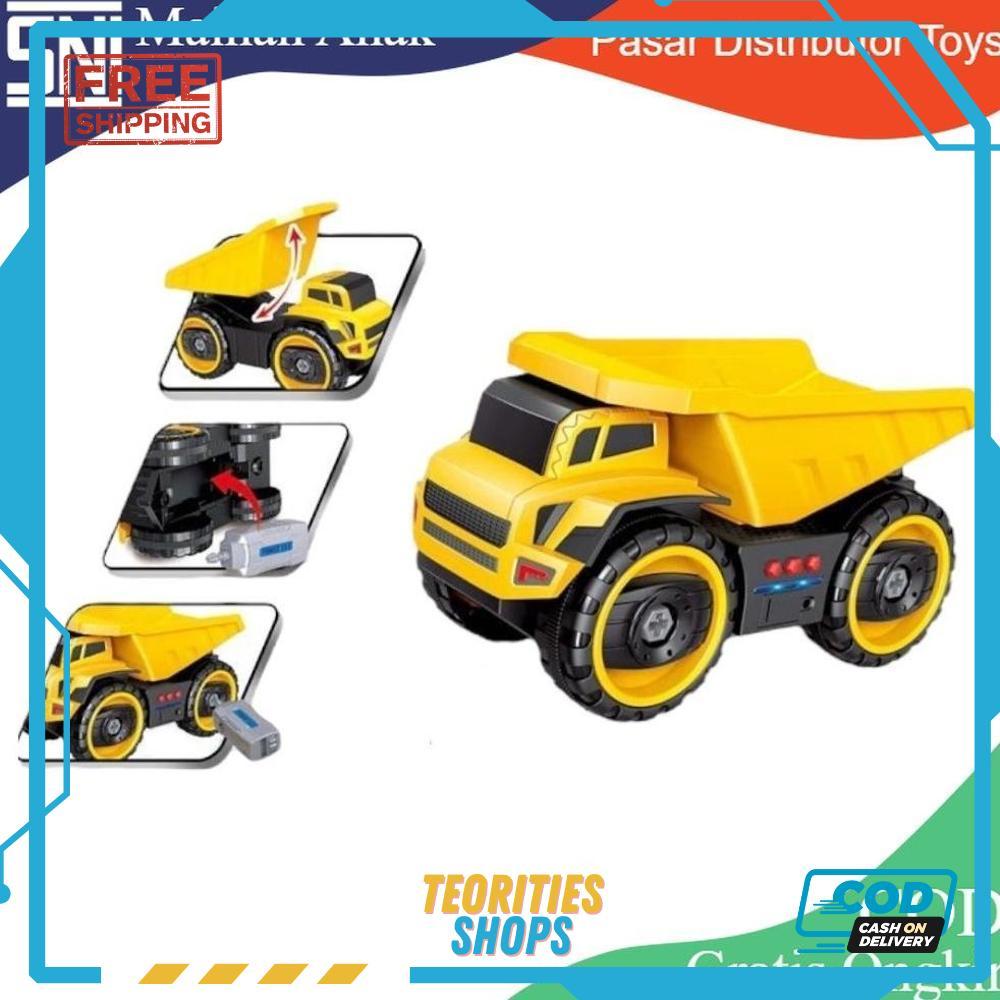 Cuci Gudang Mainan Anak City Truck Under Construction Diecast Truk & Konstruksi Mainan Anak