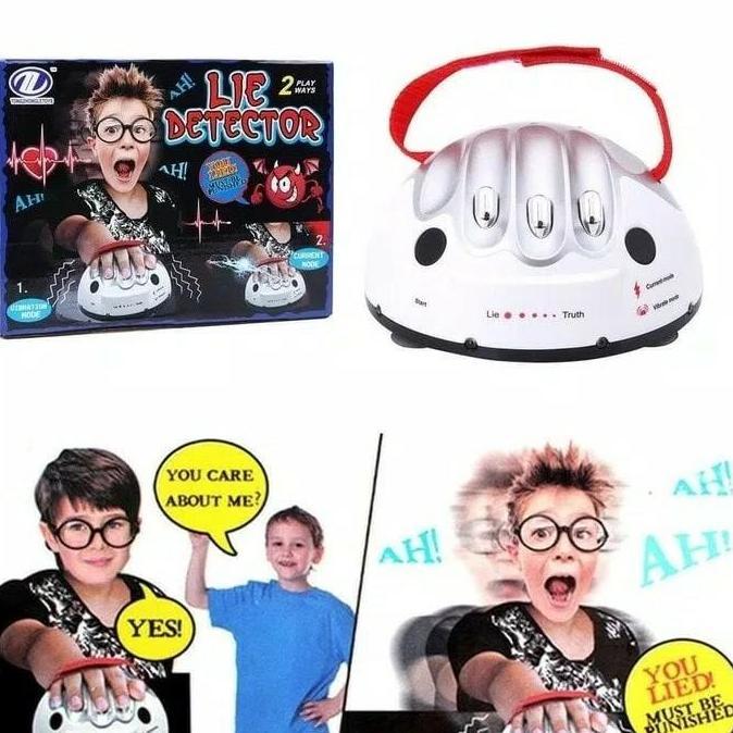 Lie Detector Running Man Pendeteksi Kebohongan Kejujuran Impor Korea